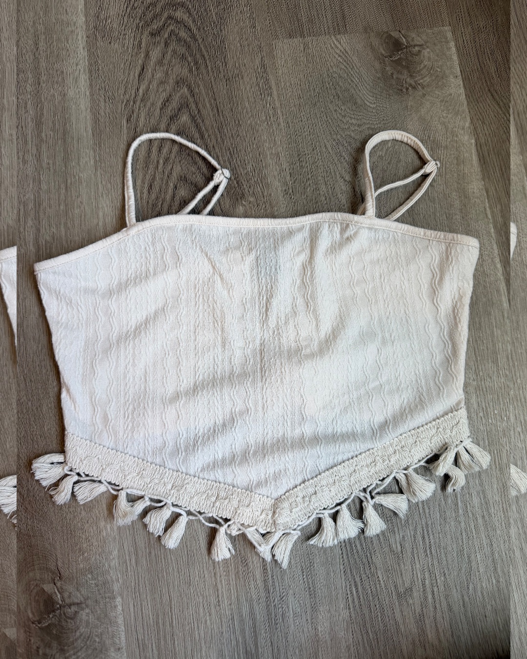 Cropped tank top