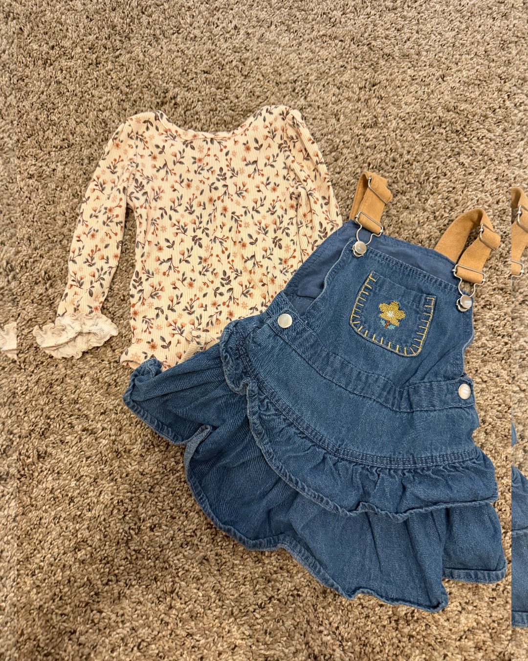 Denim Dress Set